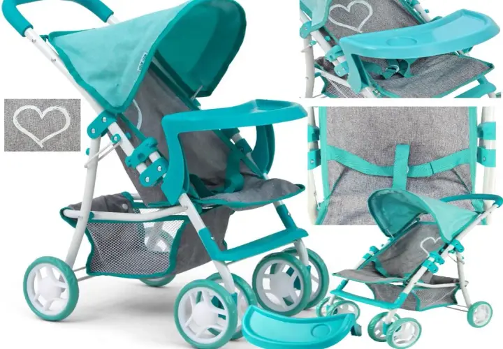 Spacerówka zabawka Knorr Toys – idealny wózek dla małych dziewczynek