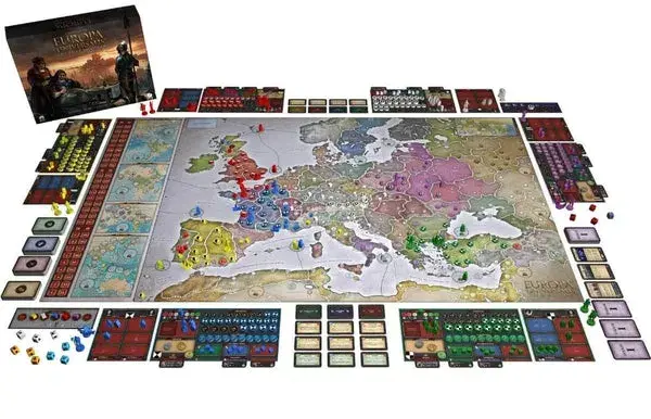 Europa Universalis gra planszowa - odkryj sekrety strategii 4X