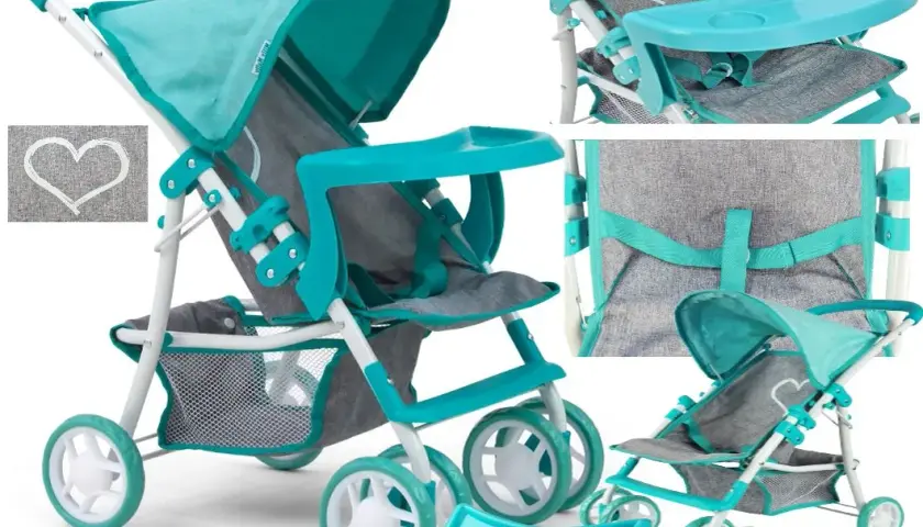 Spacerówka zabawka Knorr Toys – idealny wózek dla małych dziewczynek