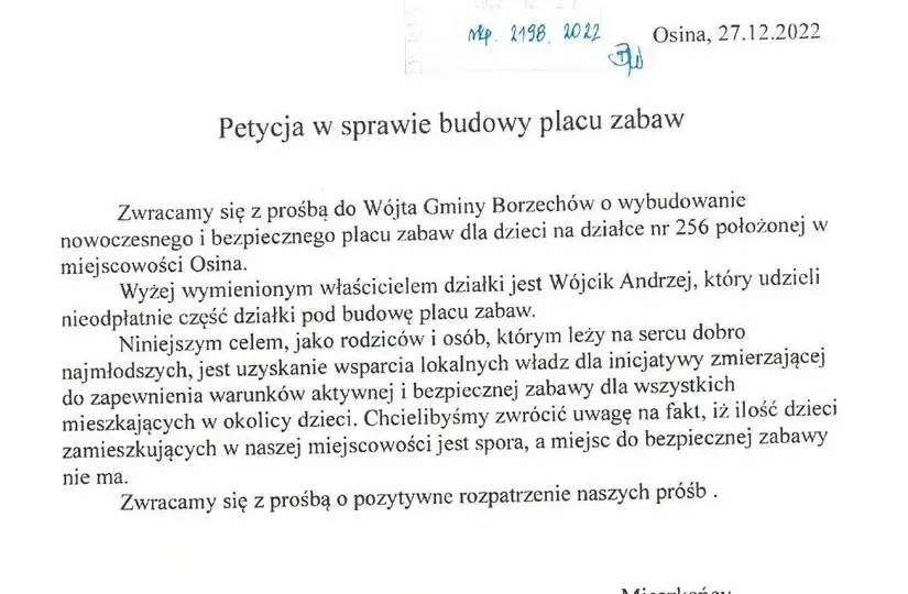 Jak napisać petycję o plac zabaw, aby skutecznie zmienić otoczenie