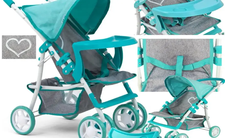 Spacerówka zabawka Knorr Toys – idealny wózek dla małych dziewczynek