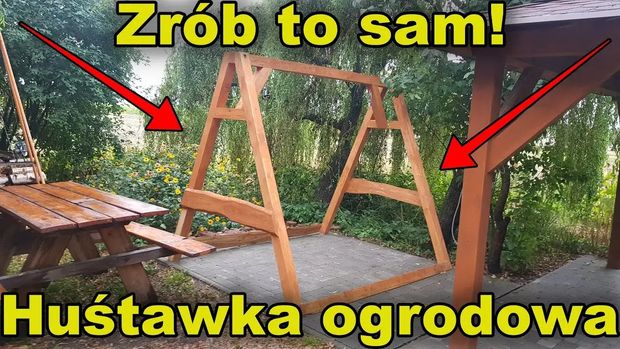 Zdjęcie Jak zrobić huśtawkę ogrodową drewnianą - proste kroki i porady